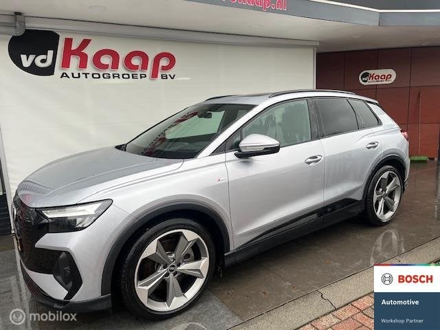 Audi Q4 e-tron 40 S edition 77 kWh, Auto's, Automaat, Achterwielaandrijving, Gebruikt, 495 min