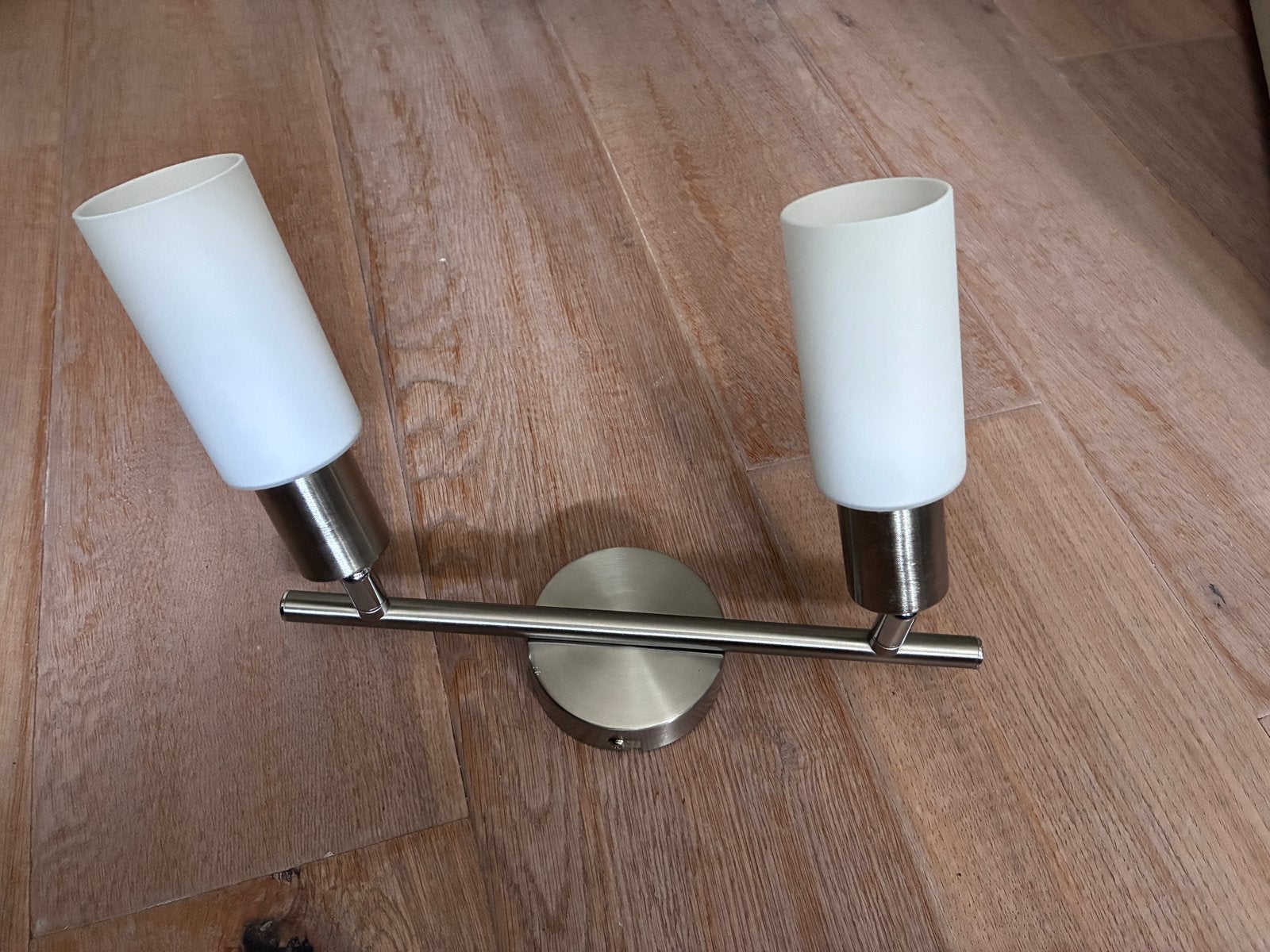 Briloner Plafondspot met 2 verstelbare spots, Huis en Inrichting, Zilver, Inclusief lichtbron, Modern, E14 (klein)