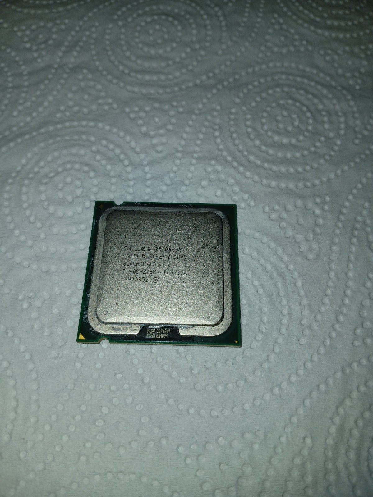 Intel core 2 quad q6600, Ophalen, Gebruikt, 2 tot 3 Ghz, Socket 775