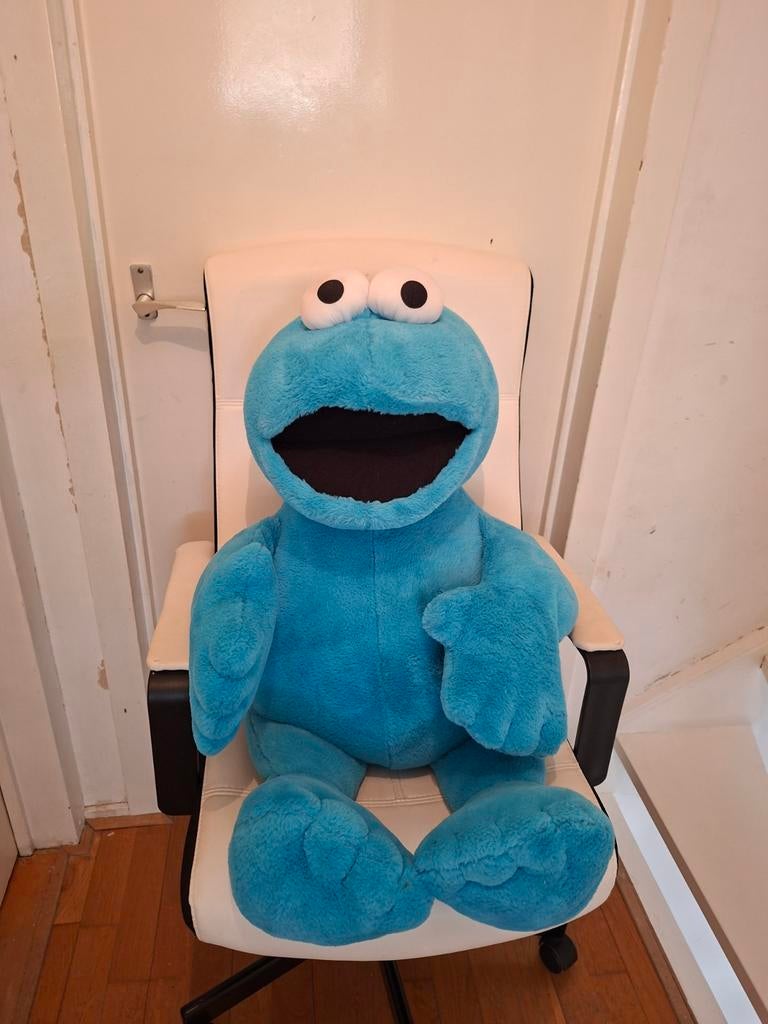 Grote Koekiemonster Knuffel - Sesamstraat, Ophalen, Overige merken, Overige karakters, Overige typen
