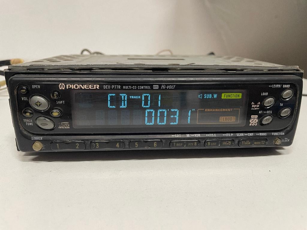 Pioneer DEX-P77R autoradio, Ophalen of Verzenden, Gebruikt
