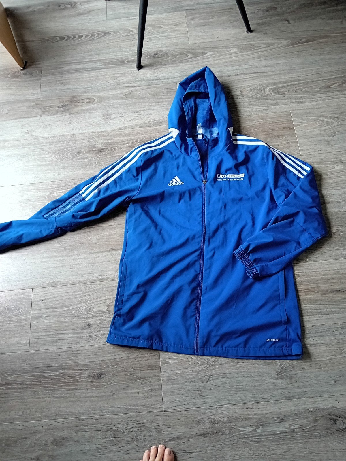 Sportjasje CIOS mt L, Ophalen of Verzenden, Zo goed als nieuw, Blauw, Algemeen
