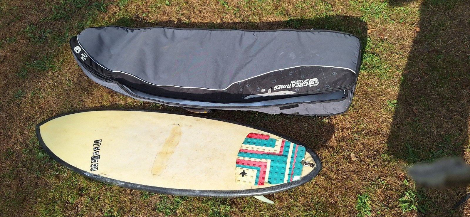 Rockwell 6.0 inclusief boardbag voor 2 boards, Ophalen, Gebruikt, Shortboard