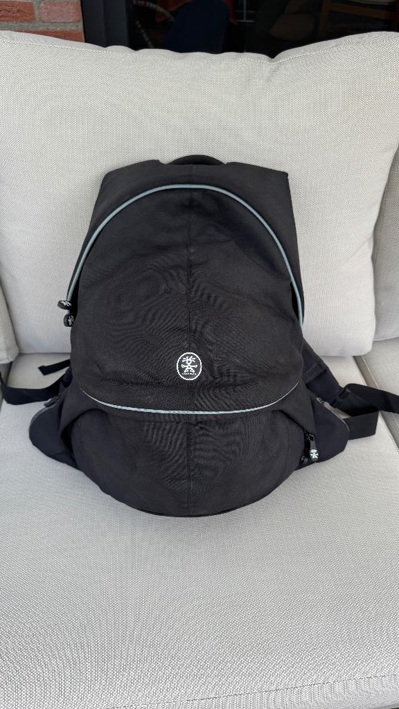 Crumpler laptop & cameratas 'The Warm Shower M' zwart, Ophalen, Zo goed als nieuw, Rugtas, Crumpler