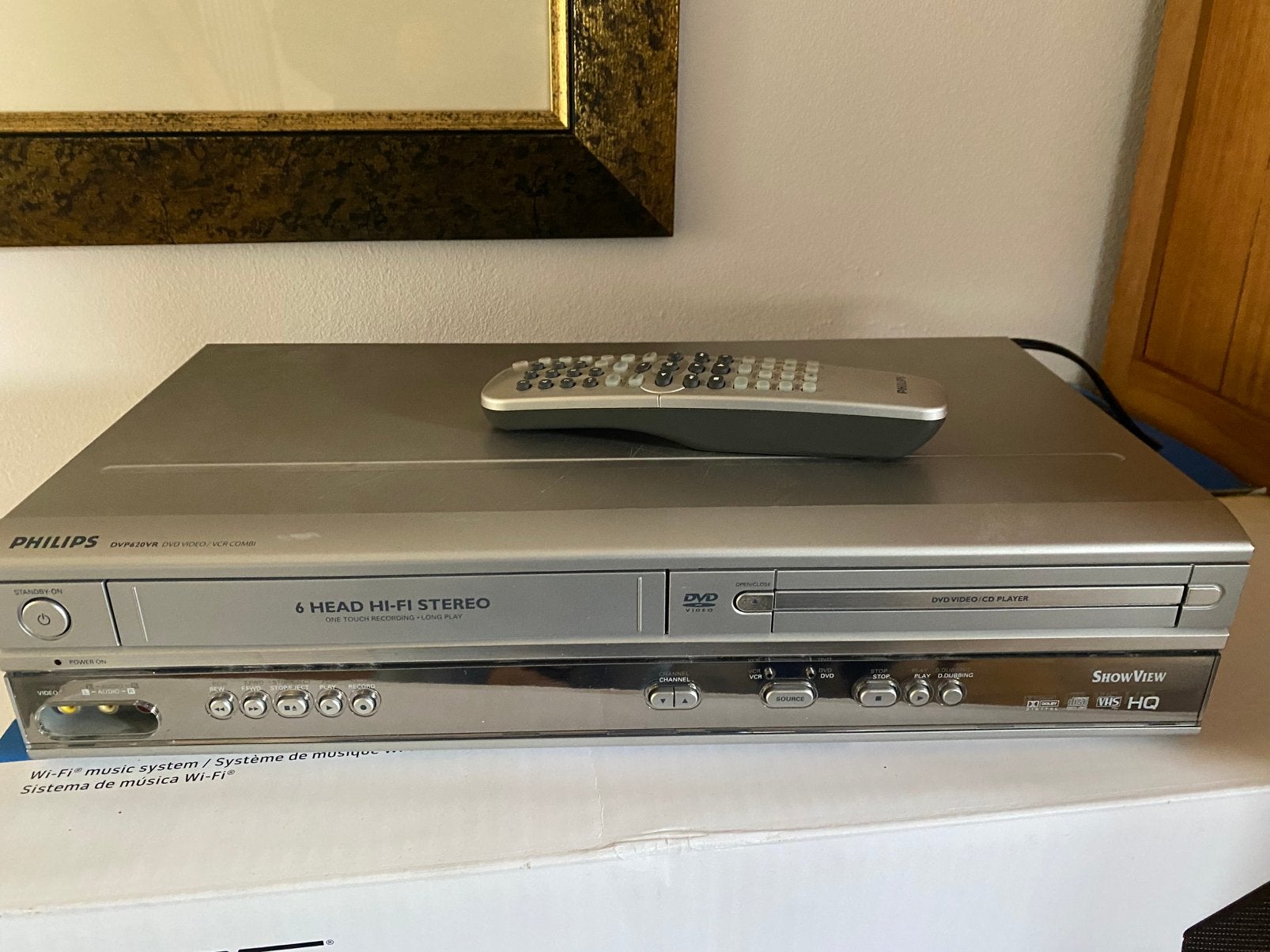Philips DVD player & VHS Videorecorder, Ophalen, Zo goed als nieuw