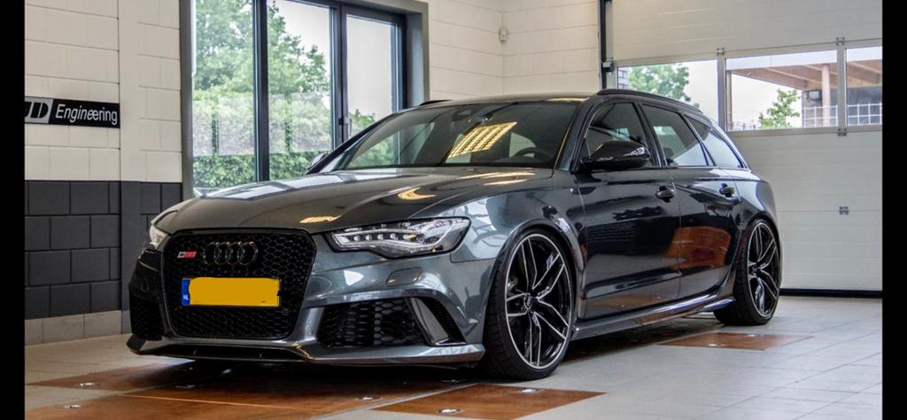 Audi S6/RS6 4.0 V8 biturbo, Auto's, Automaat, Lichtsensor, Stationwagon, 129 €/maand