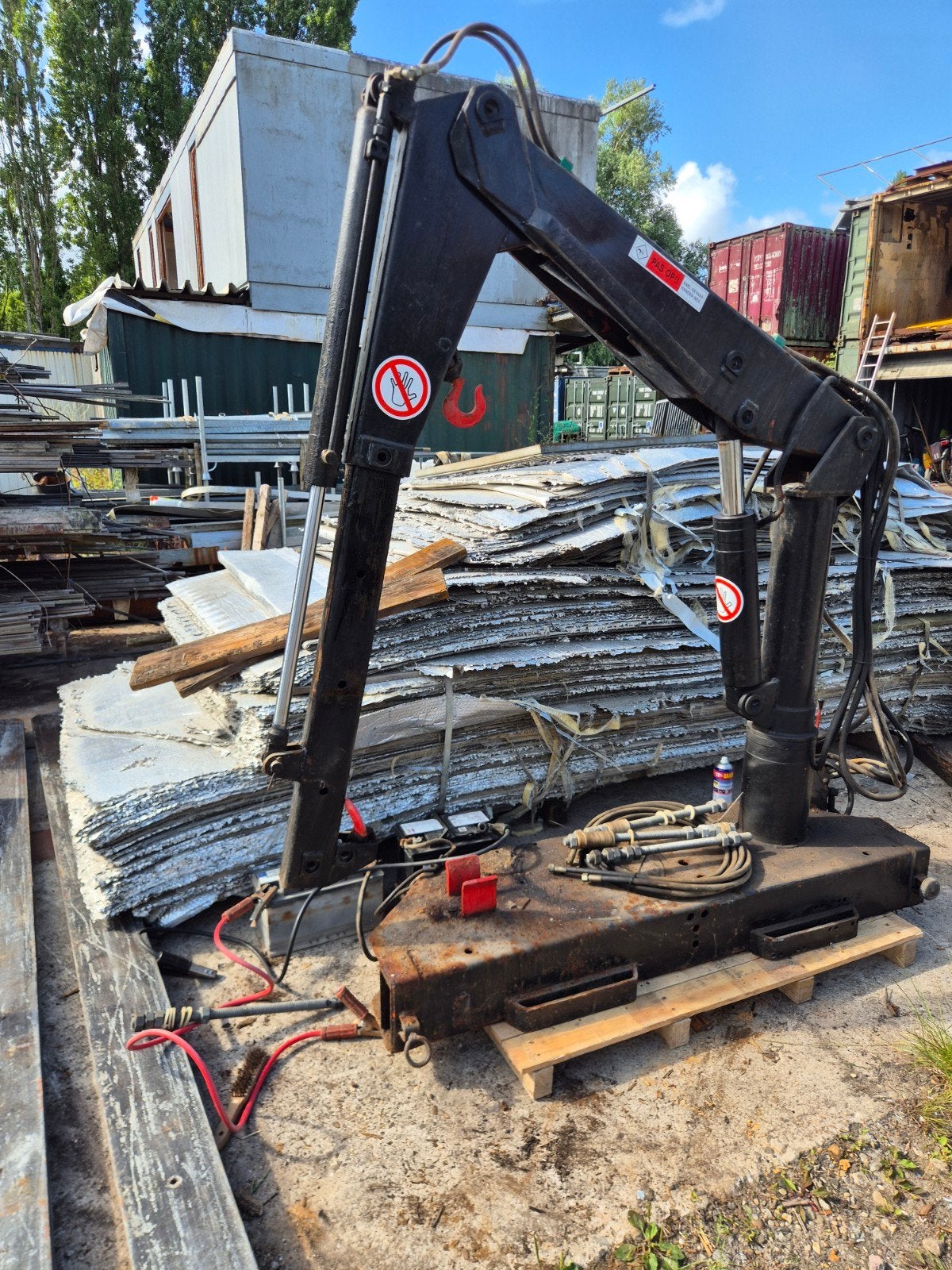 hiab kraan, Ophalen of Verzenden