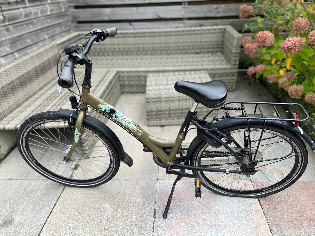 Kinderfiets Sparta foxy lady 24-inch, Ophalen, Sparta, Handrem, Gebruikt