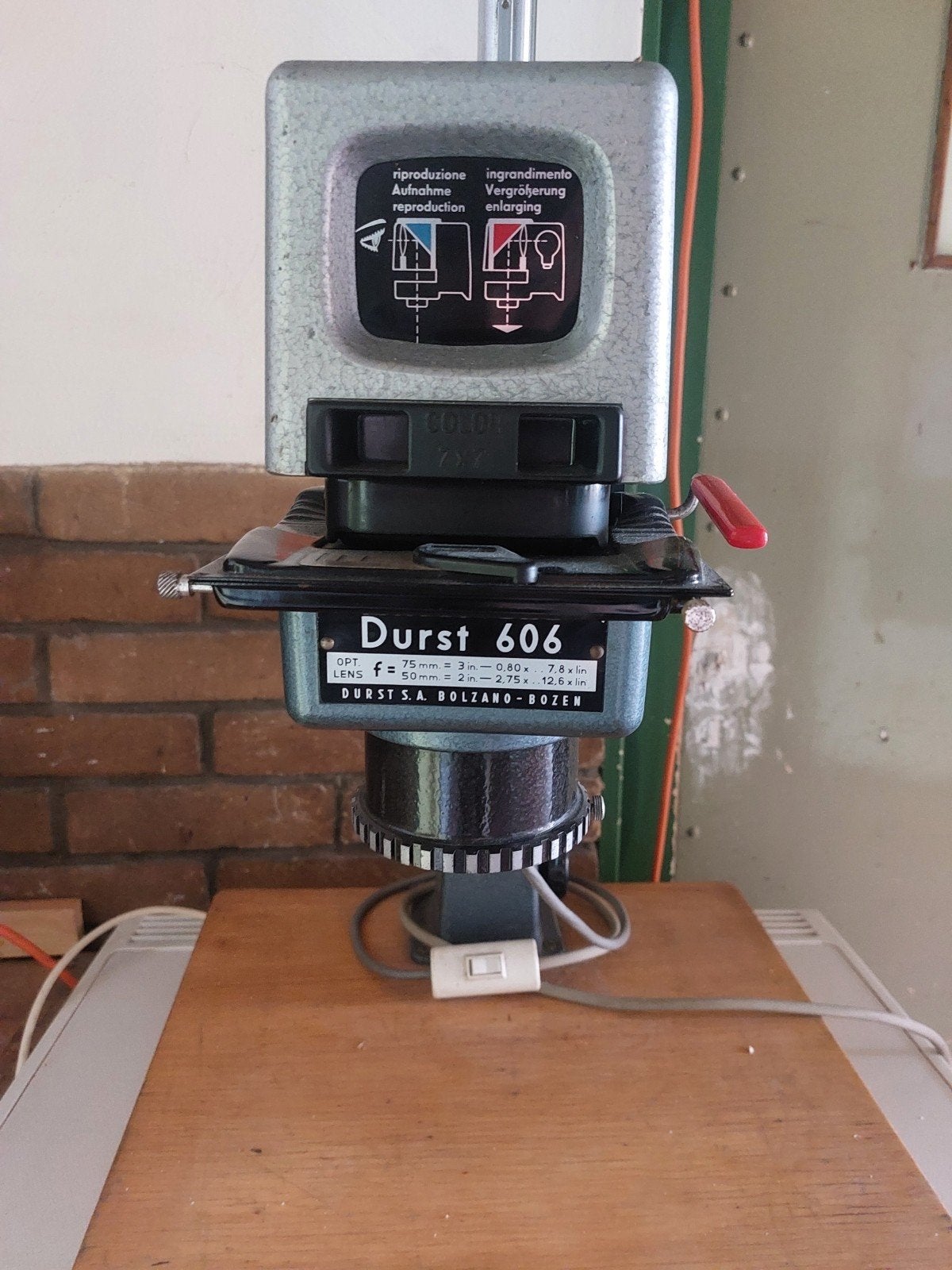 Durst 606 foto vergroter doka, Ophalen, Gebruikt