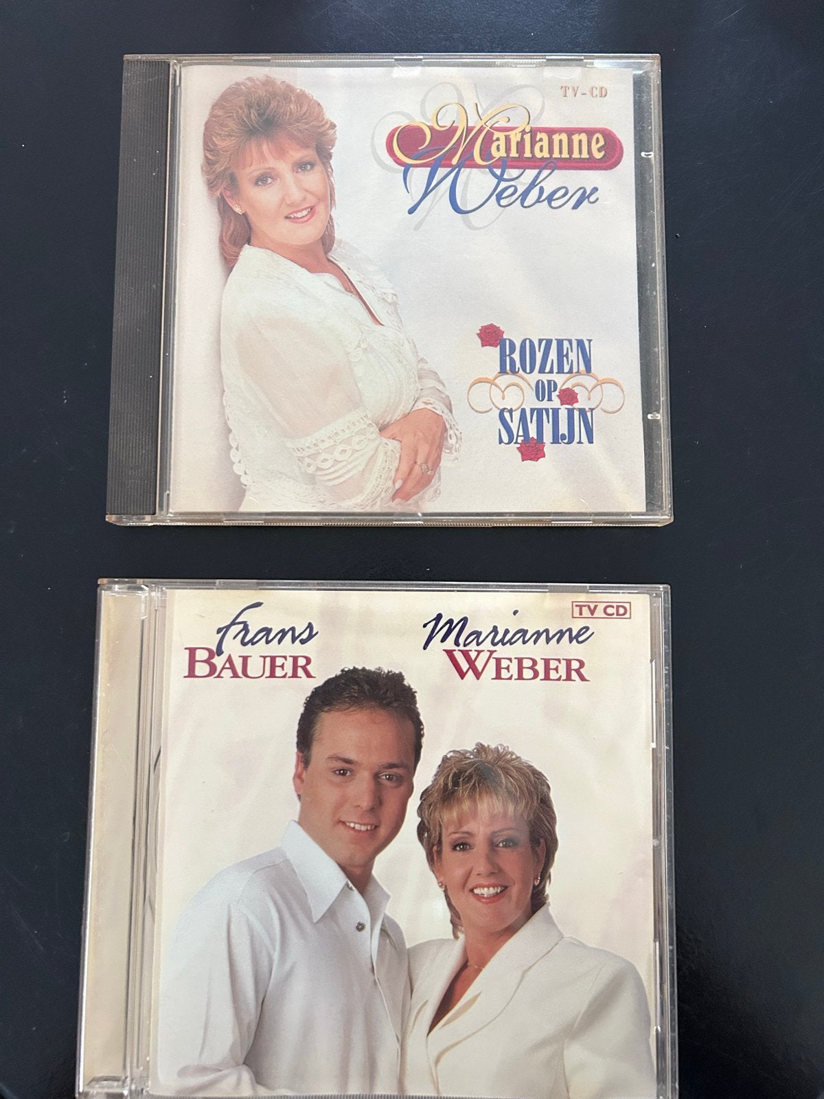 Frans Bauer & Marianne Weber CD's - Schlager Duetten, Zo goed als nieuw, Inclusief boekje, Album, Schlager