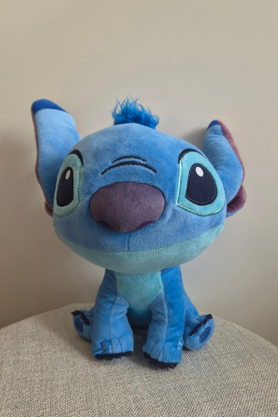 Disney Stitch Knuffel - Zo goed als nieuw, Disney, Overige typen, Blauw, Ophalen of Verzenden
