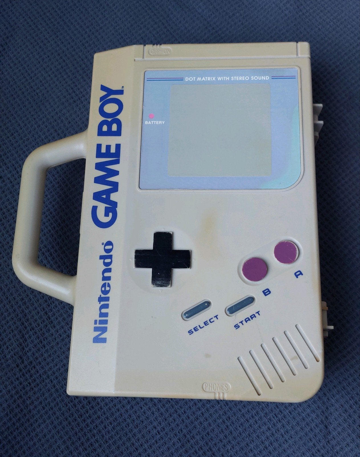 Game Boy Classic in zeldzame retrokoffer, Spelcomputers en Games, Games | Nintendo Game Boy, Zo goed als nieuw, Platform, 1 speler