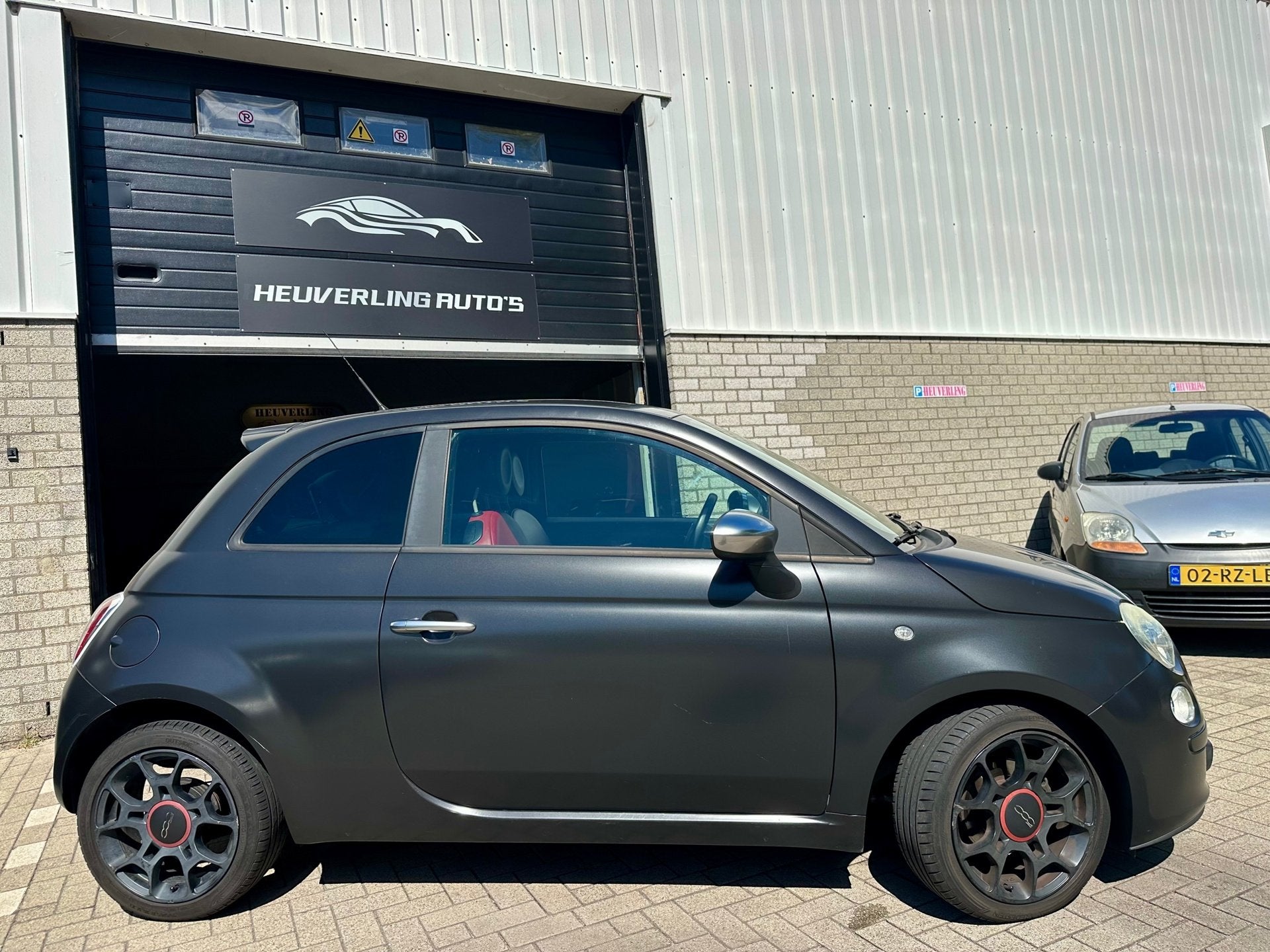 Fiat 500 0.9 Blackjack | Airco | LMV | CLIMA, Voorwielaandrijving, 86 pk, Gebruikt, Start-stop-systeem