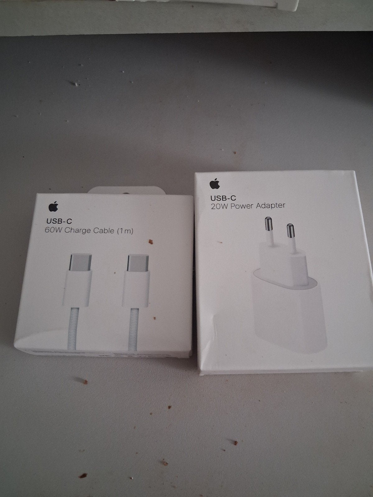 Apple USB-C 20W Power Adapter en 60W Oplaadkabel (1m), Telecommunicatie, Mobiele telefoons | Telefoon-opladers, Universeel, USB-C