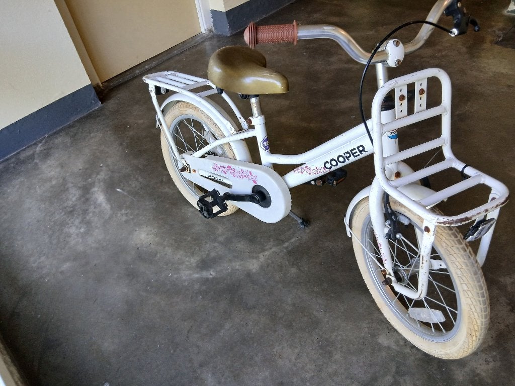 Kinderfiets, Ophalen, Gebruikt, Velgrem, Minder dan 16 inch