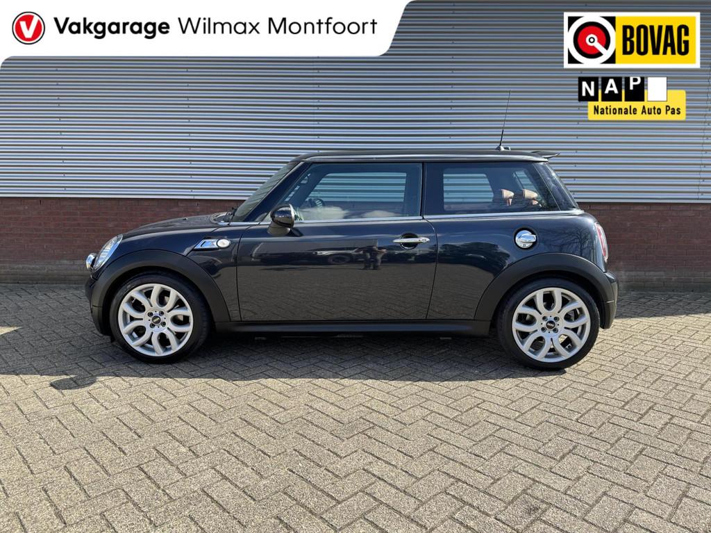 Mini Mini 1.6 Cooper S|Automaat|Leder|Cruise|Clima|Navi|Glaz, Auto's, Mini, Gebruikt, 4 cilinders, 4 stoelen, Bedrijf