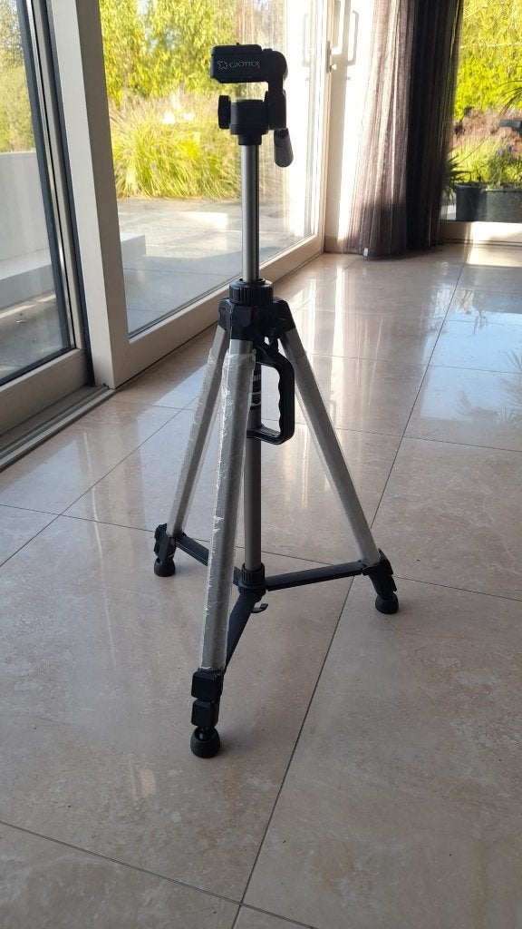 Zo goed als nieuwe Giotto Statief VT-808, Zo goed als nieuw, 150 tot 175 cm, Giotto, Flexibele poten