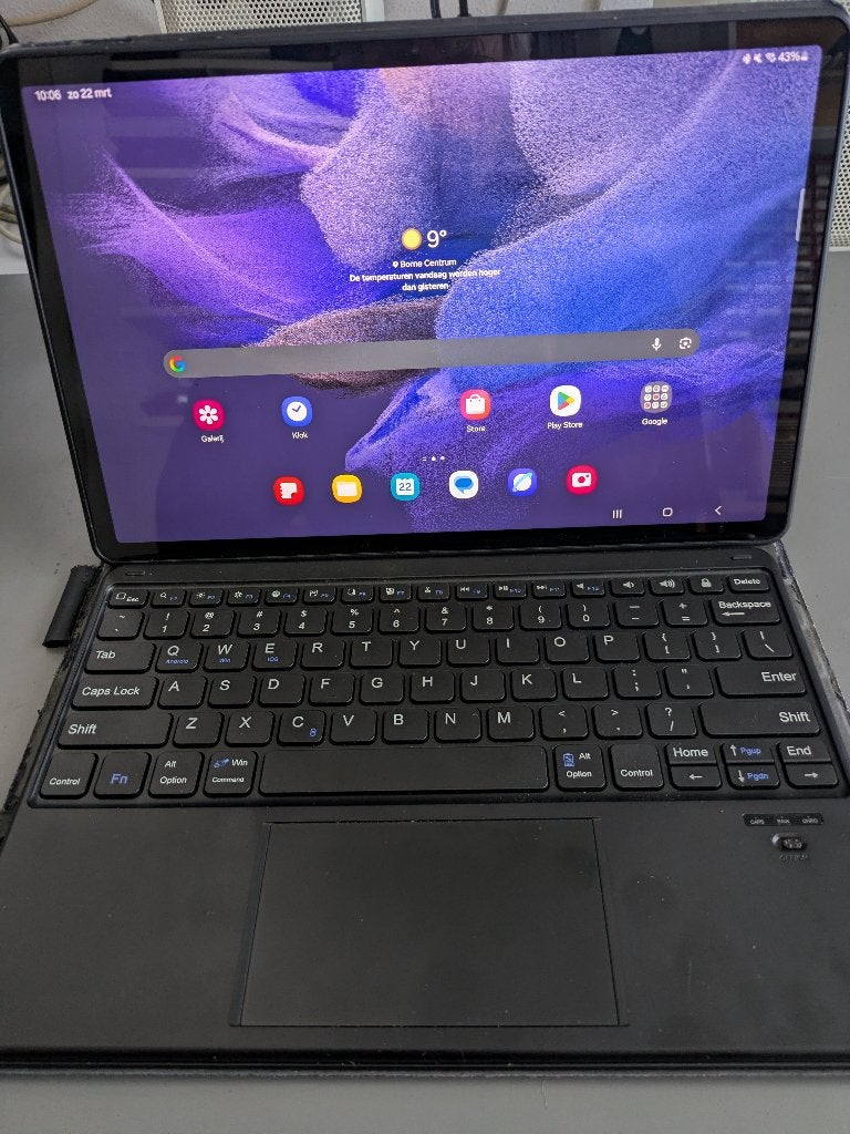 Samsung Galaxy Ta S7 FE, Computers en Software, Android Tablets, Zo goed als nieuw, Wi-Fi, 12 inch, 64 GB, Uitbreidbaar geheugen