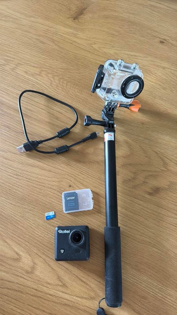Rollei acticon cam, Ophalen, Zo goed als nieuw, Rollei