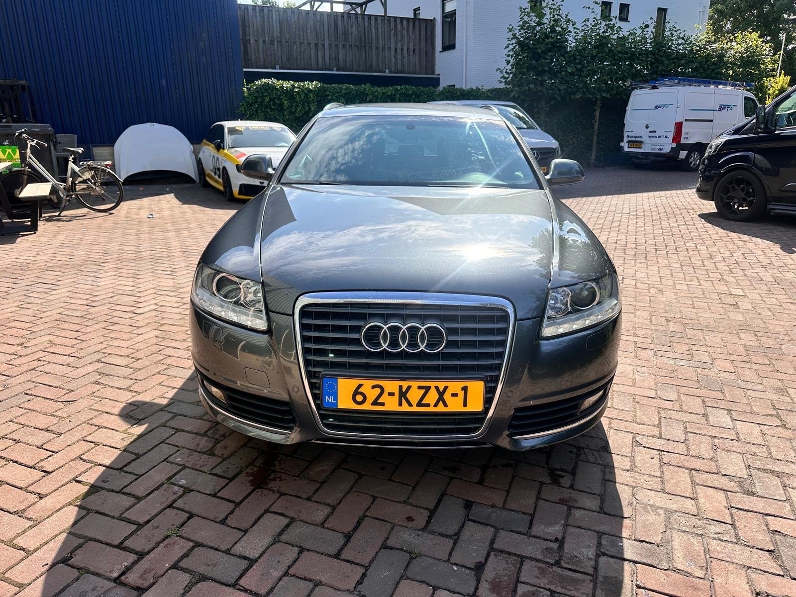 Audi A6 2.0 Tfsi Avant 125KW AUT 2010 Grijs, Auto's, Zwart, 1984 cc, Leder en Stof, Automatische klimaatregeling