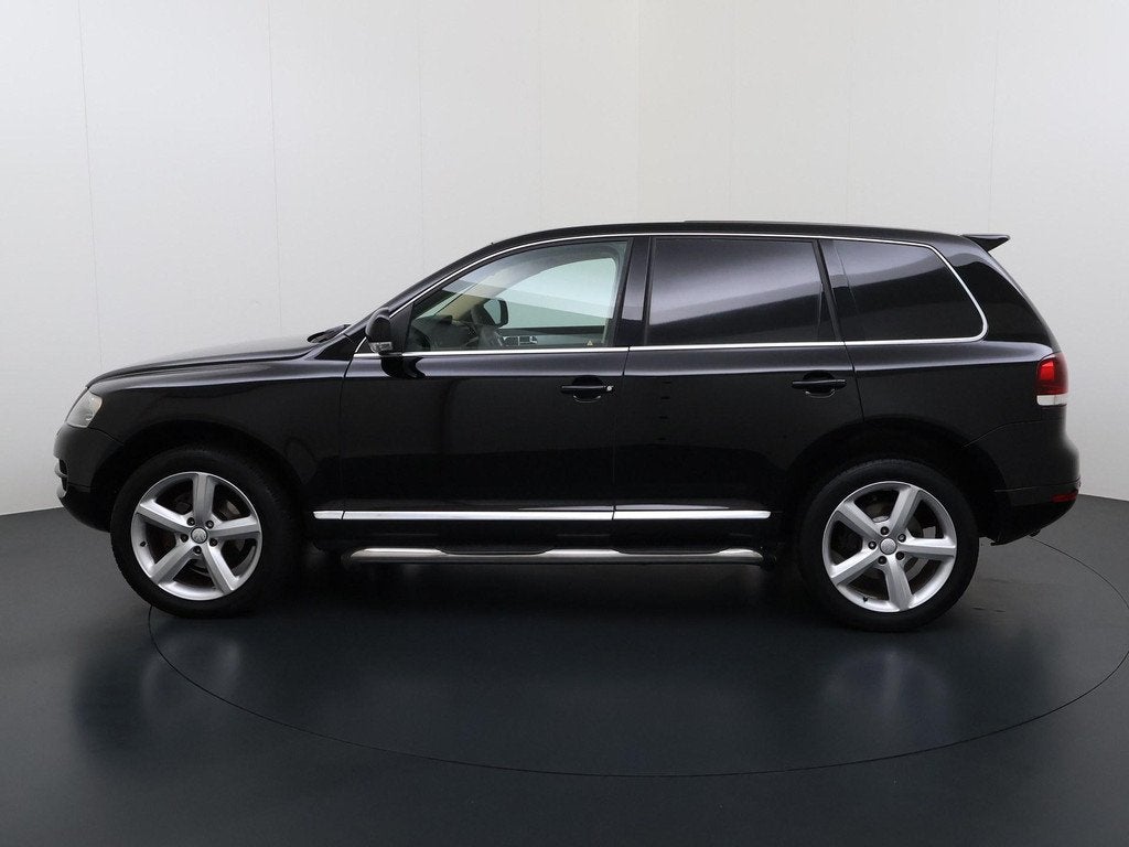 Volkswagen Touareg 3.0 TDI Highline VAN, Auto's, Volkswagen, Automaat, Gebruikt, Beige, Zwart