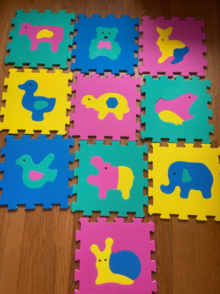 Speelschuim puzzelmat voor kinderen, Ophalen of Verzenden, Gebruikt, Overige typen