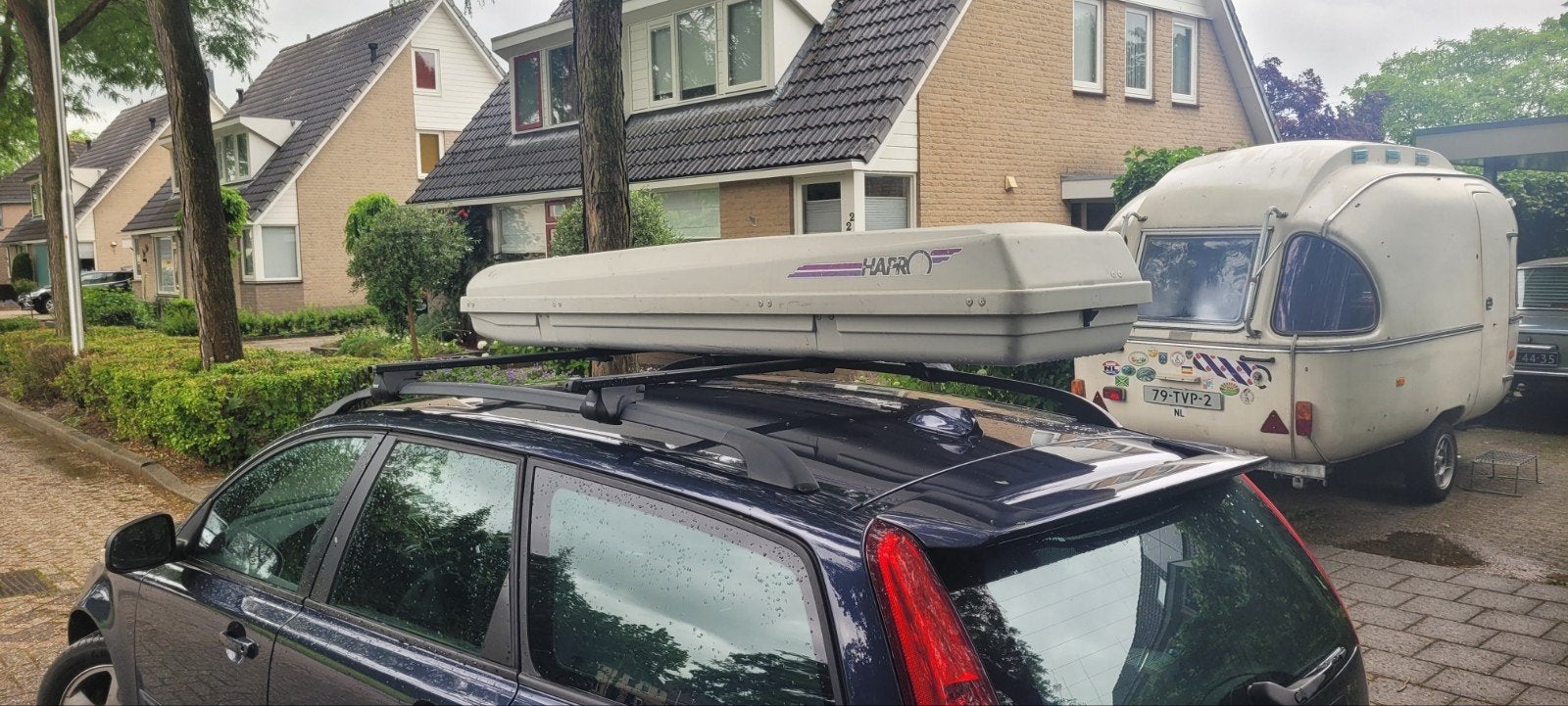 Grote dakkoffer, Ophalen, Zo goed als nieuw