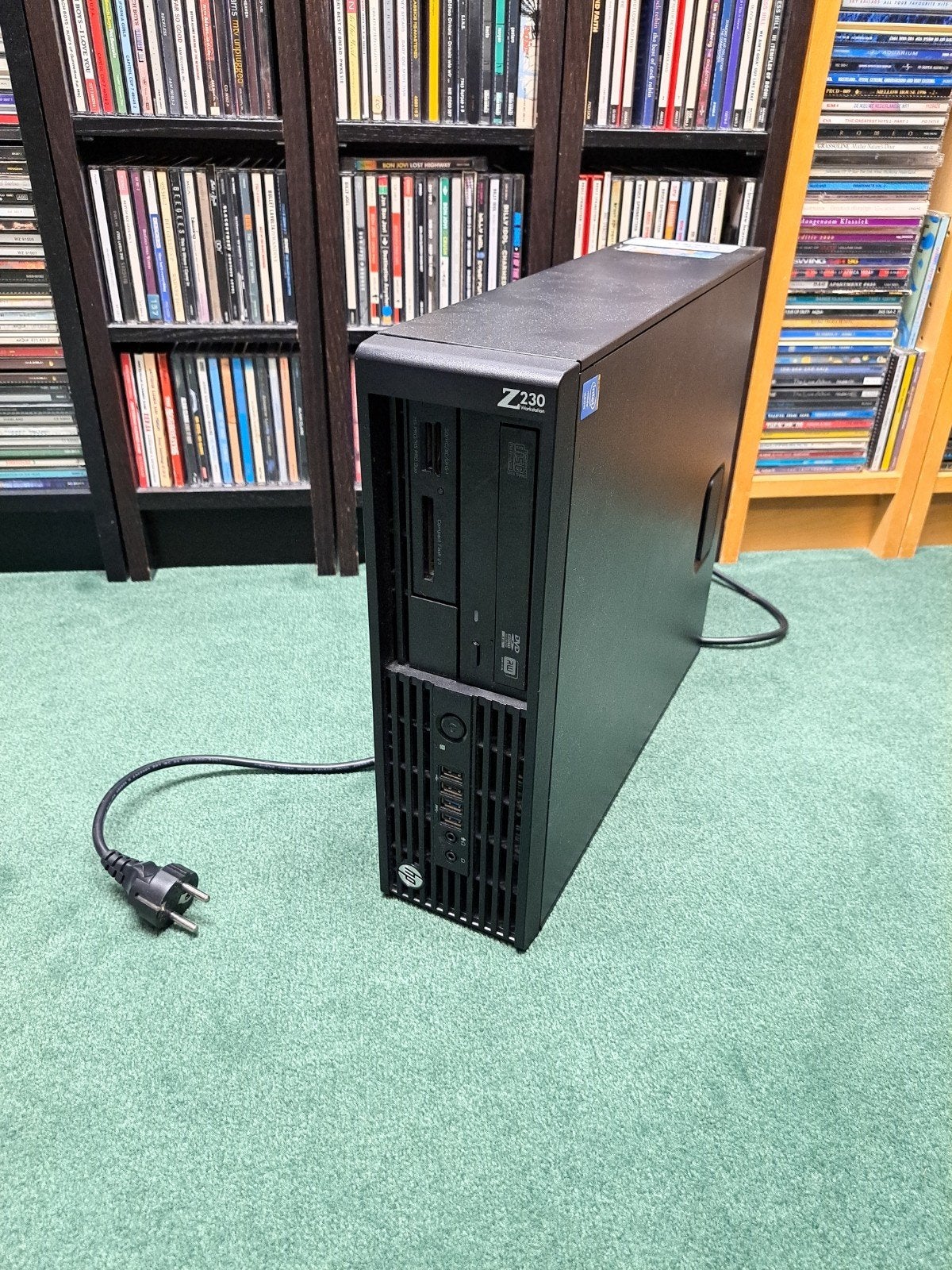Betrouwbare HP Z230 Xeon Workstation Windows 10, Ophalen, Gebruikt, HDD, 8 GB