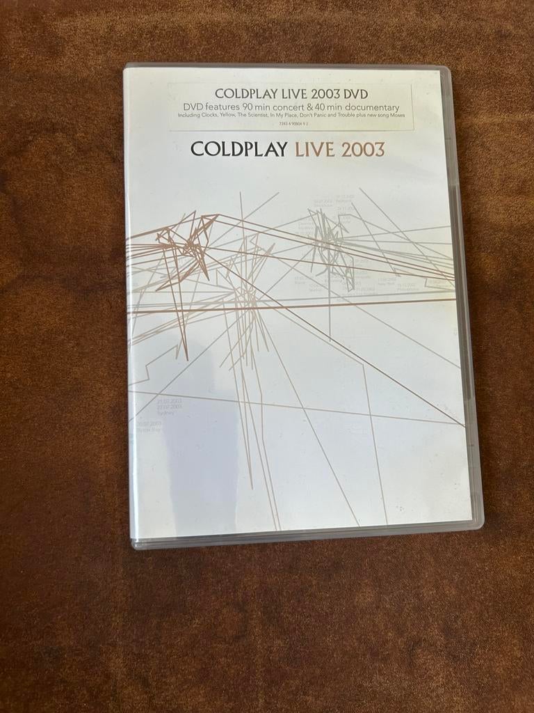 Coldplay-  live 2003, Alle leeftijden, Ophalen of Verzenden, Zo goed als nieuw