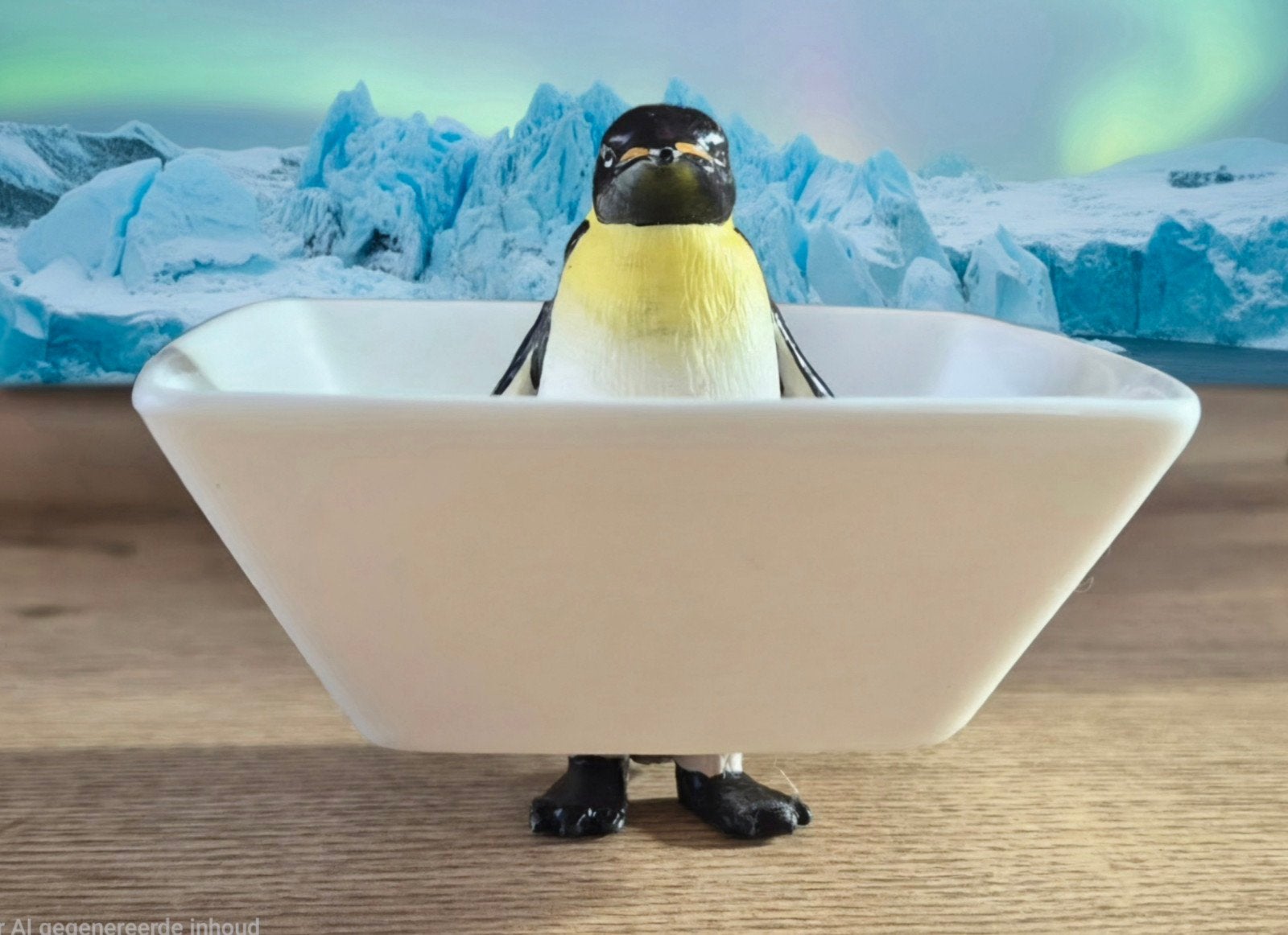 "Beest en Bord "Pinguïn schleich, Ophalen of Verzenden, Zo goed als nieuw