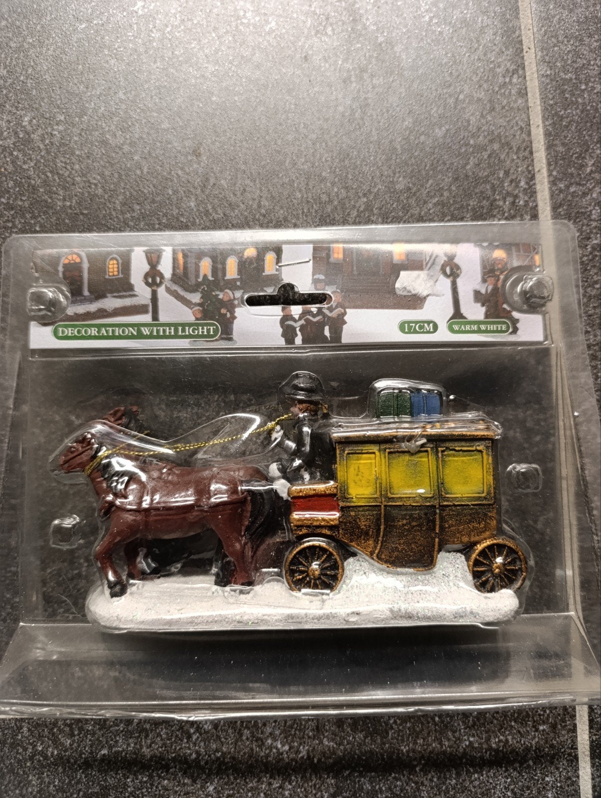Kerst figuur koetsier, Diversen, Ophalen of Verzenden, Nieuw