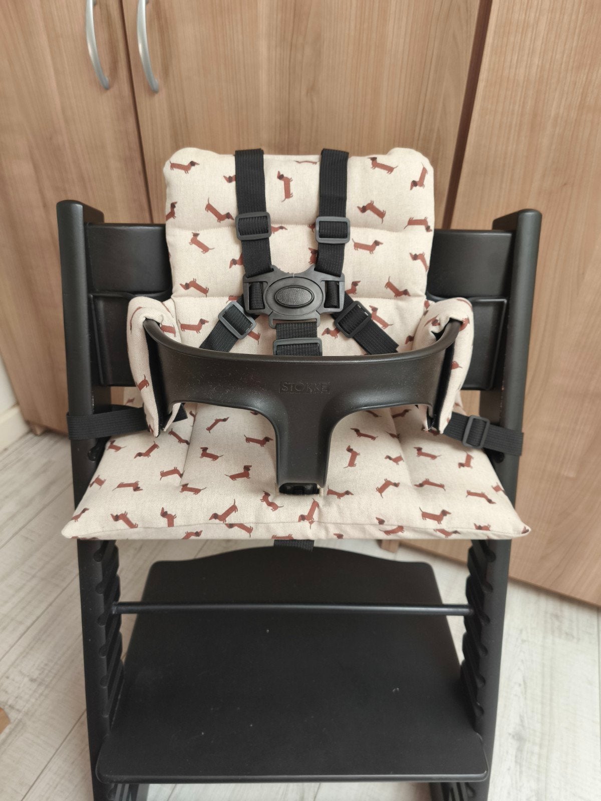Tuigje-harnas voor de stokke tripp trapp., Kinderen en Baby's, Kinderstoelen, Meegroeistoel, Heppie baby, Ophalen of Verzenden