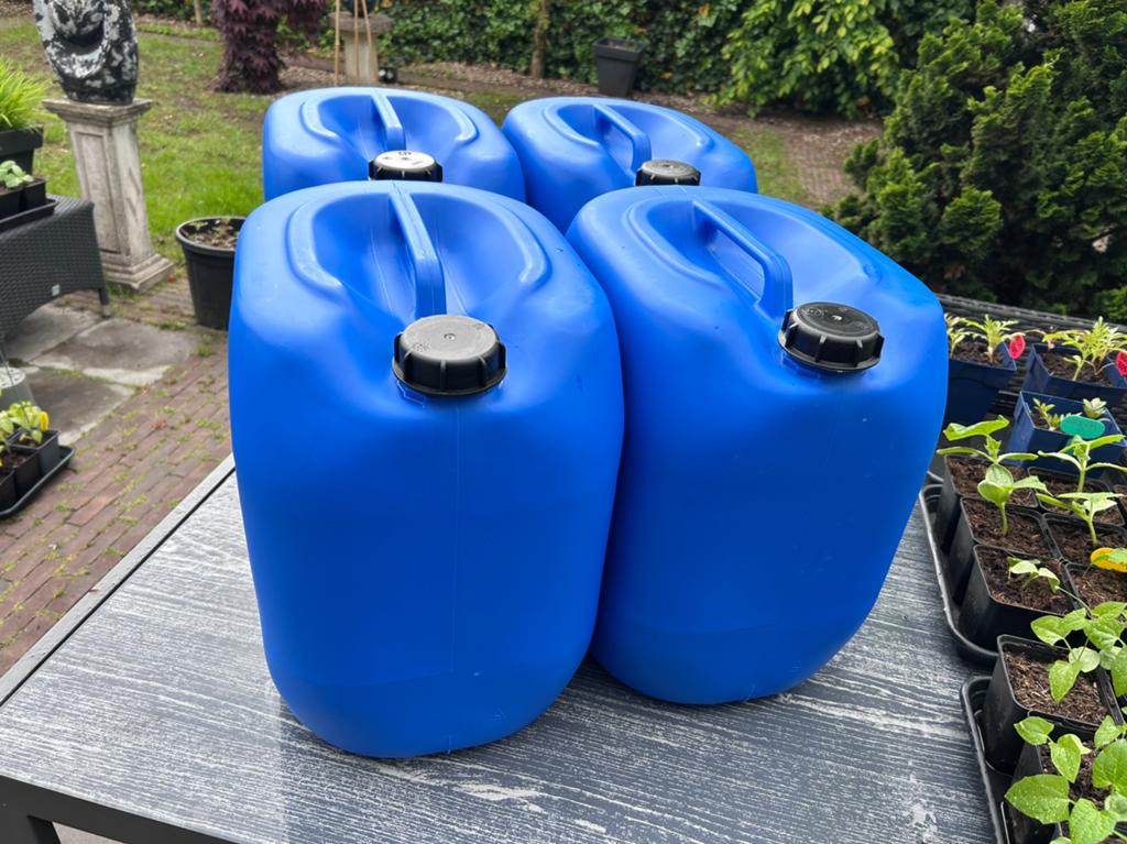 Jerrycan, 30 liter, 4 stuks, Ophalen