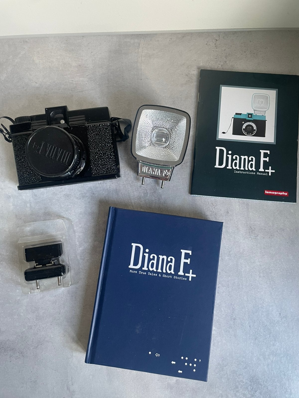 Lomography Diana F+ Black Jack Special Edition | ongebruikt, Ophalen of Verzenden, Nieuw, Spiegelreflex, Overige Merken