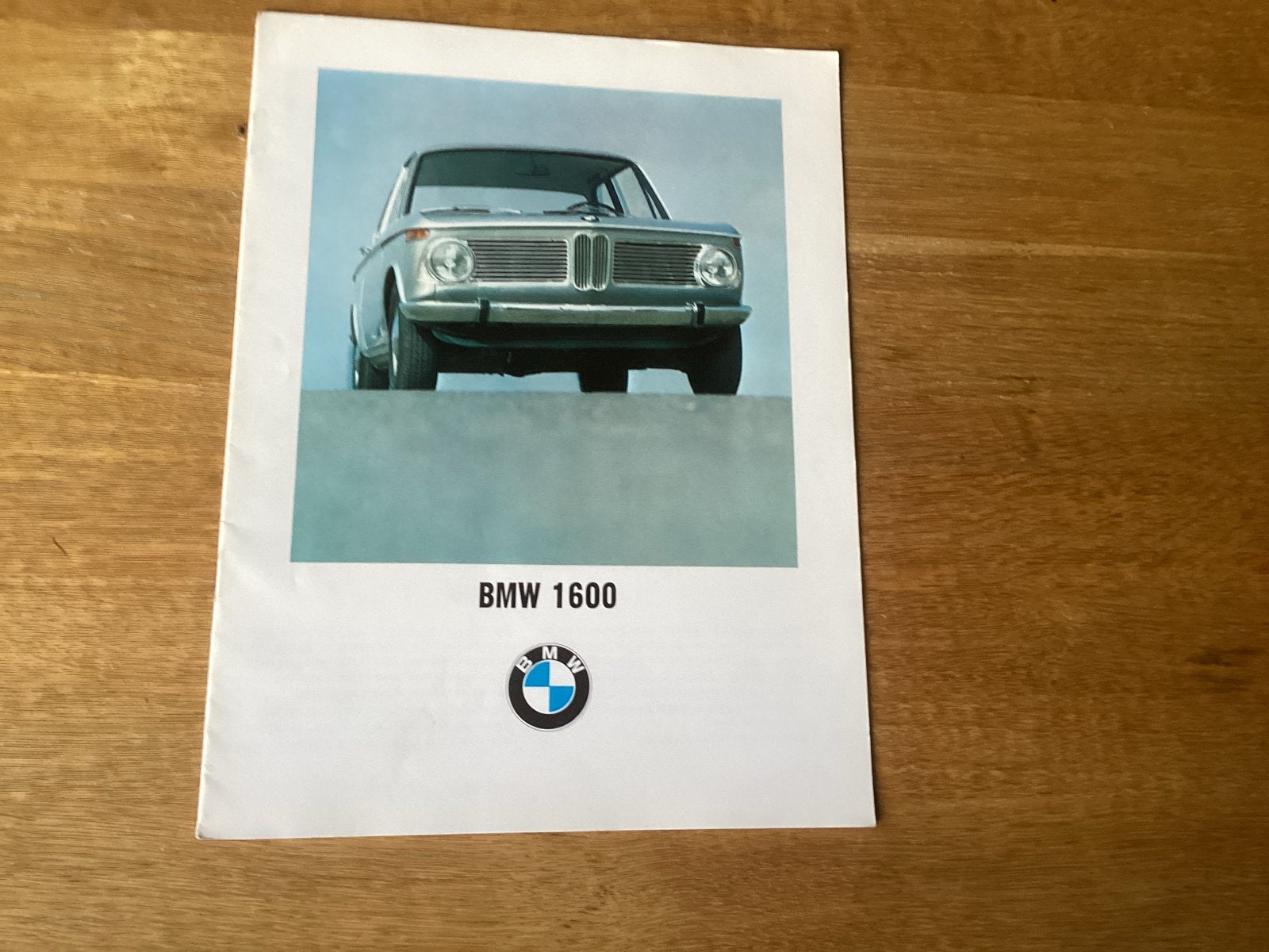 Originele BMW 1600 brochure uit de jaren '60, Ophalen of Verzenden, Zo goed als nieuw, BMW