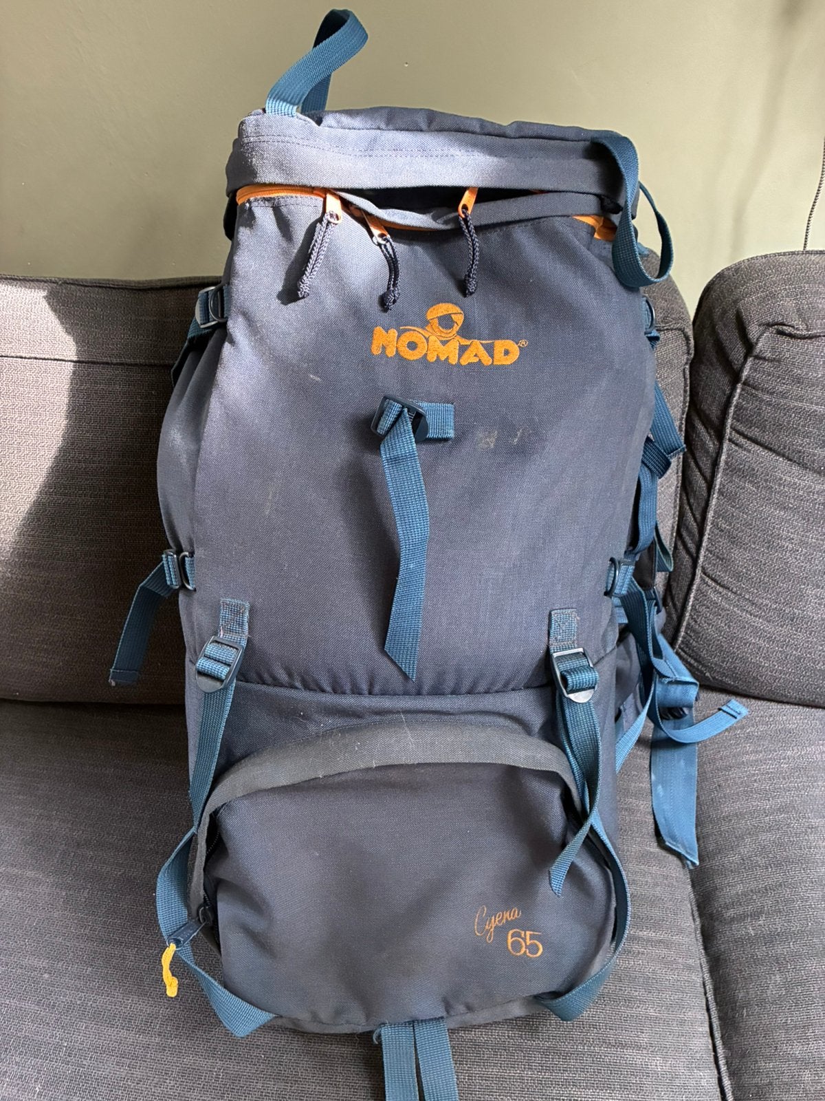 Nomad Cyena backpack 65 liter., Gebruikt, Ophalen of Verzenden, 60 cm of meer, Nomad