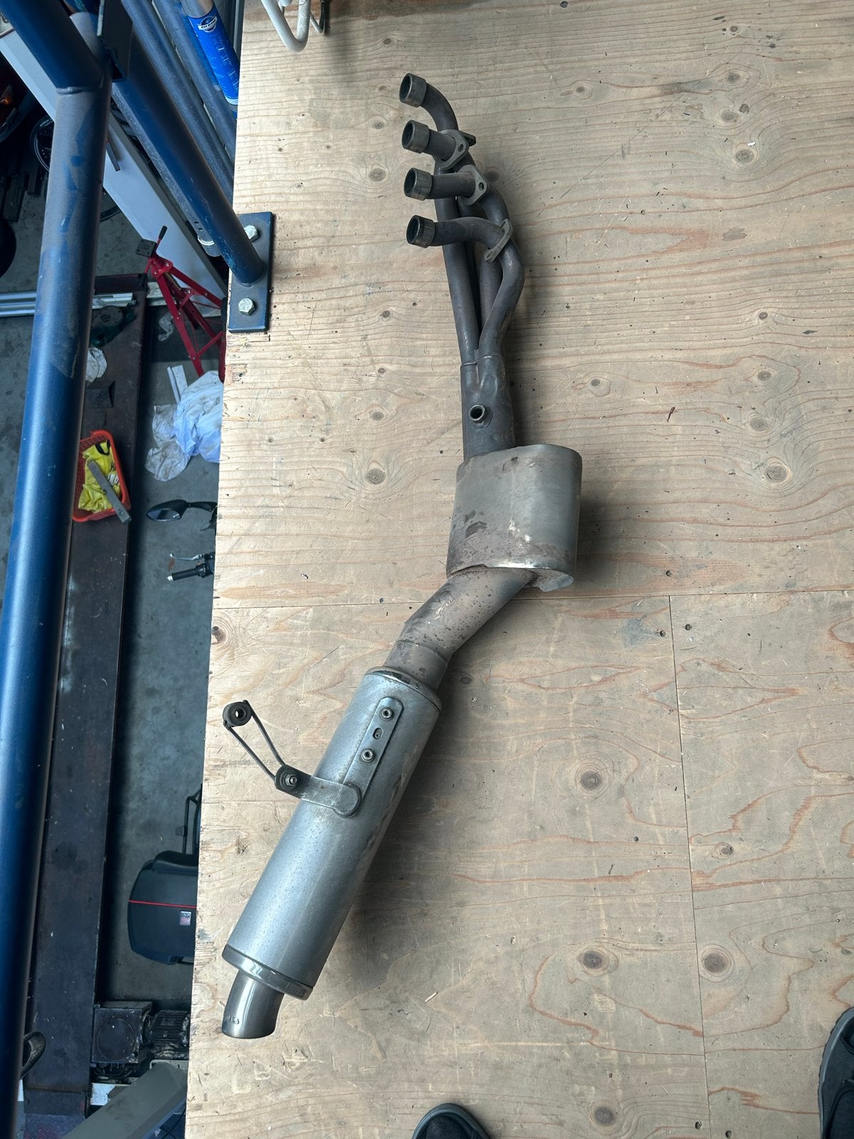 Remus uitlaatsysteem voor BMW K1200RS, Ophalen, Gebruikt