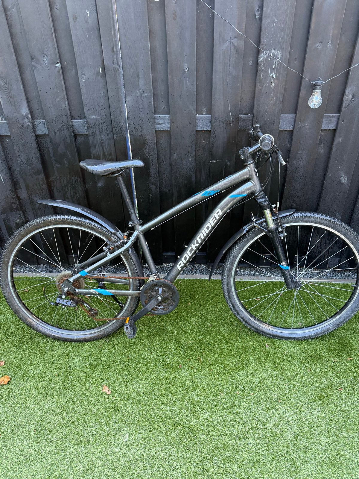 Rockrider mountainbike ST 100, Gebruikt, Hardtail, 49 tot 53 cm, Ophalen