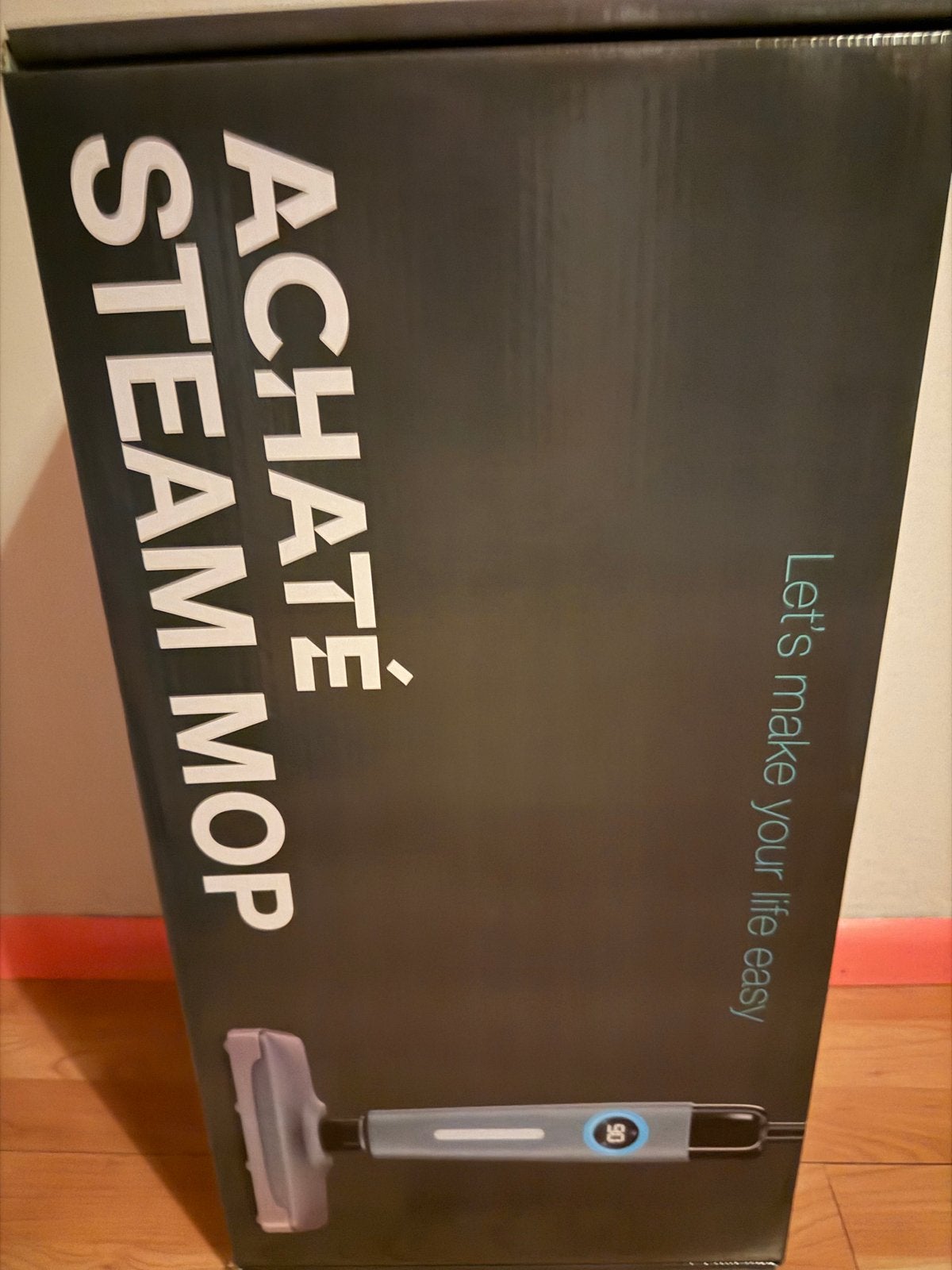 Achaté Stoomreiniger Pro & Vloerstomer - Nieuw in doos, Ophalen, Nieuw, Stoomreiniger
