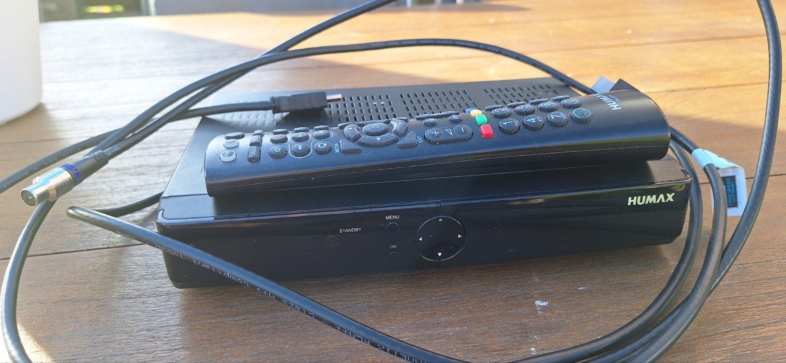 Humax 5300c incl afstandbediening, Ophalen of Verzenden, Zo goed als nieuw, Overige typen
