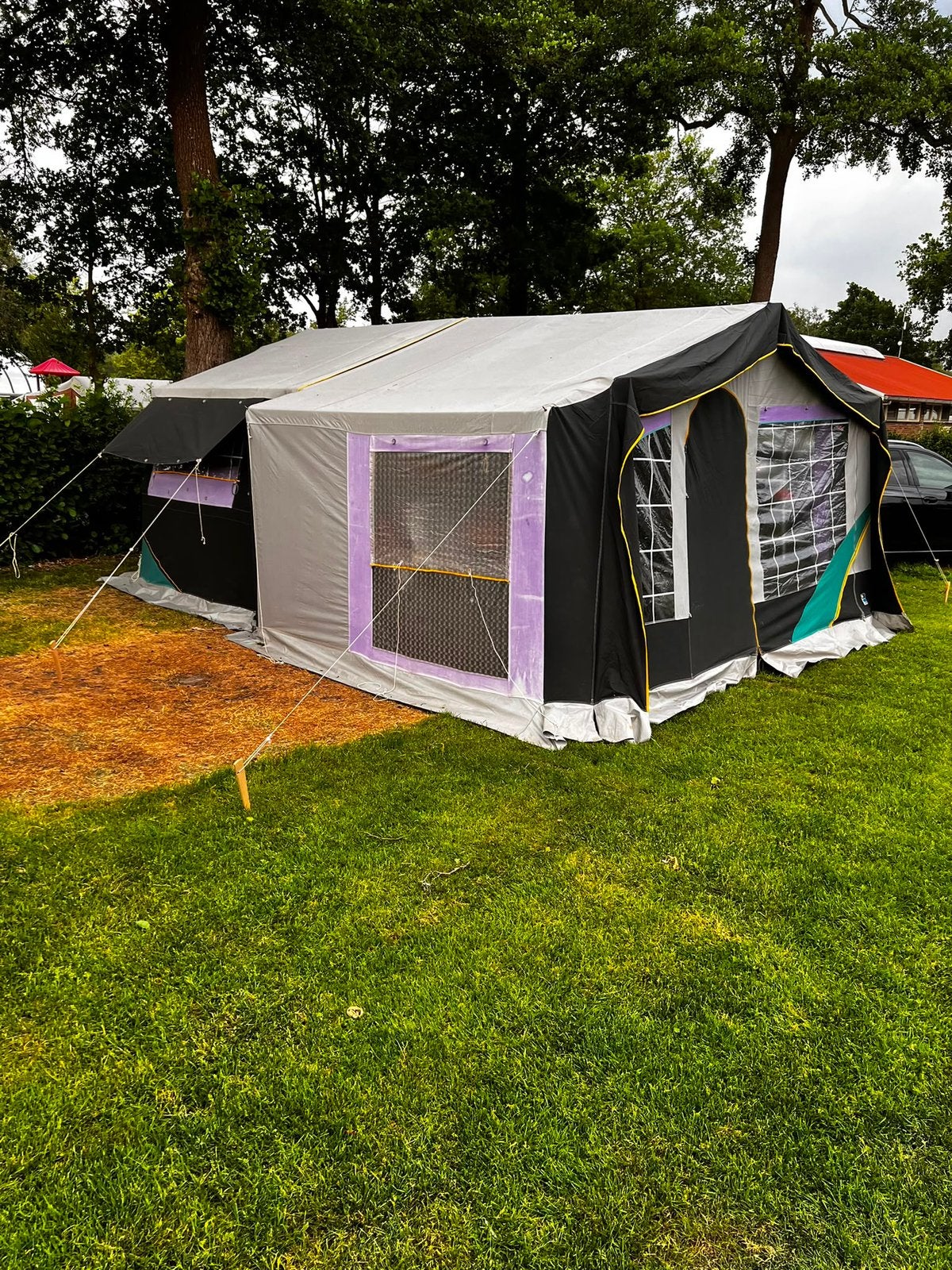 zelt 3x4 meter VA-Cerulean 3x4m Partyzelt Pavillon in Weiß, PE Plane Bierzelt Wasserdicht UV Schutz Gartenzelt aus Verzinkte Stahlgestänge Festzelt, Weiß Nature Hike Taga 2 颜色:3-4 Person pumpen und in wenigen 1 έτους