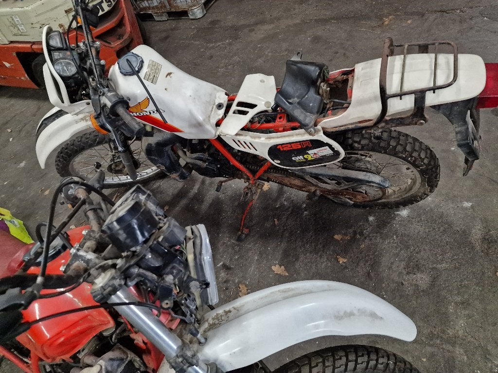 Honda MTX125 JD05, voor onderdelen of restauratie., Ophalen, Gebruikt, MTX