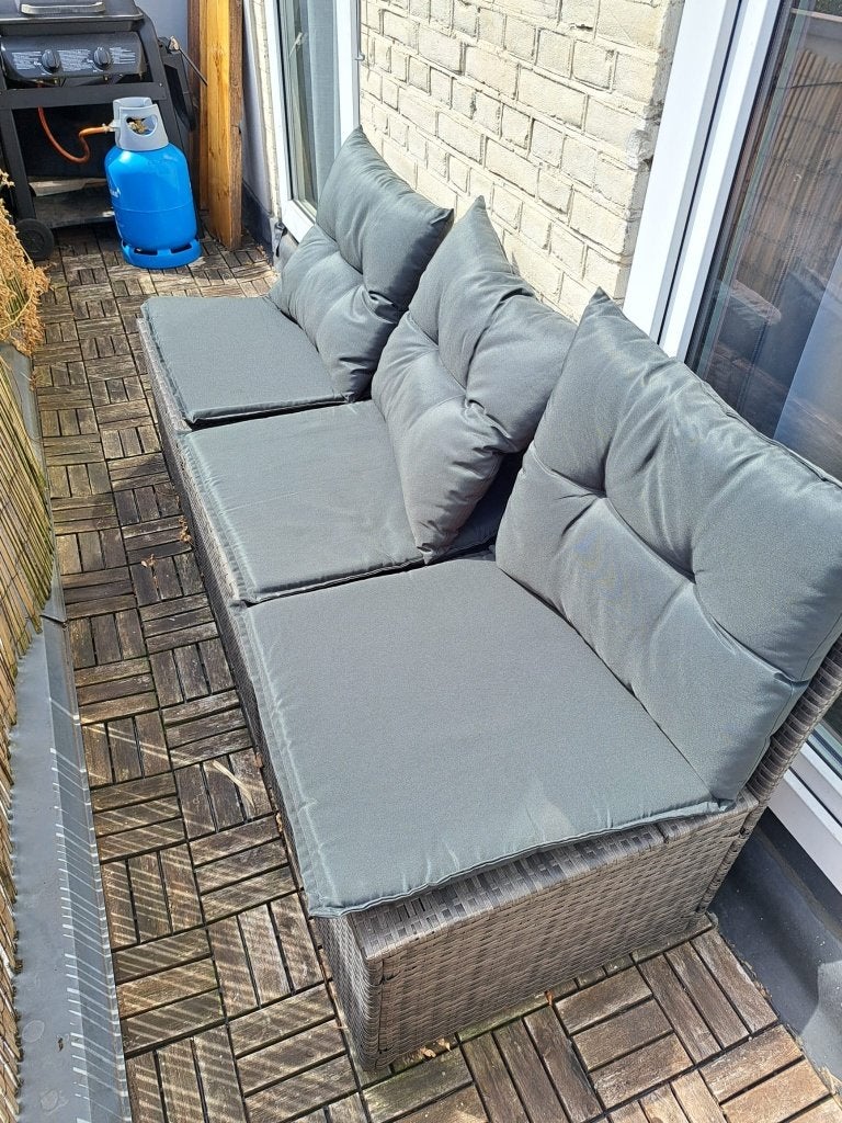 buitenbank, Tuin en Terras, Ophalen, Zo goed als nieuw, Kunststof
