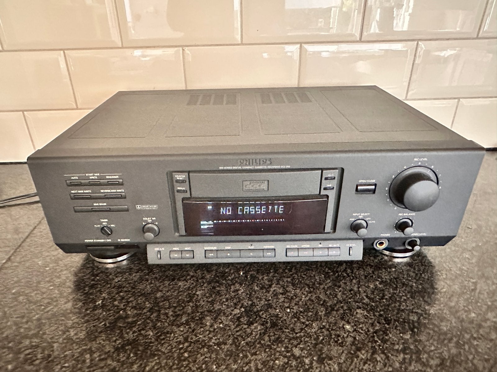 Philips DCC 900 Digital Compact Cassette Recorder, Ophalen, Enkel, Philips