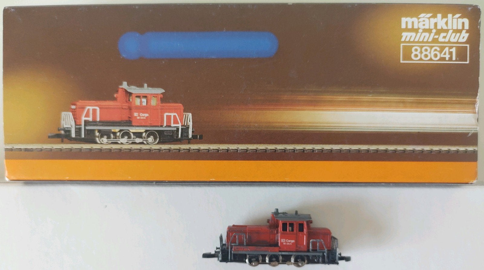Märklin 88641 CARGO diesellocomotief BR 361 geweatherd, Ophalen of Verzenden, Analoog, Märklin, Gelijkstroom