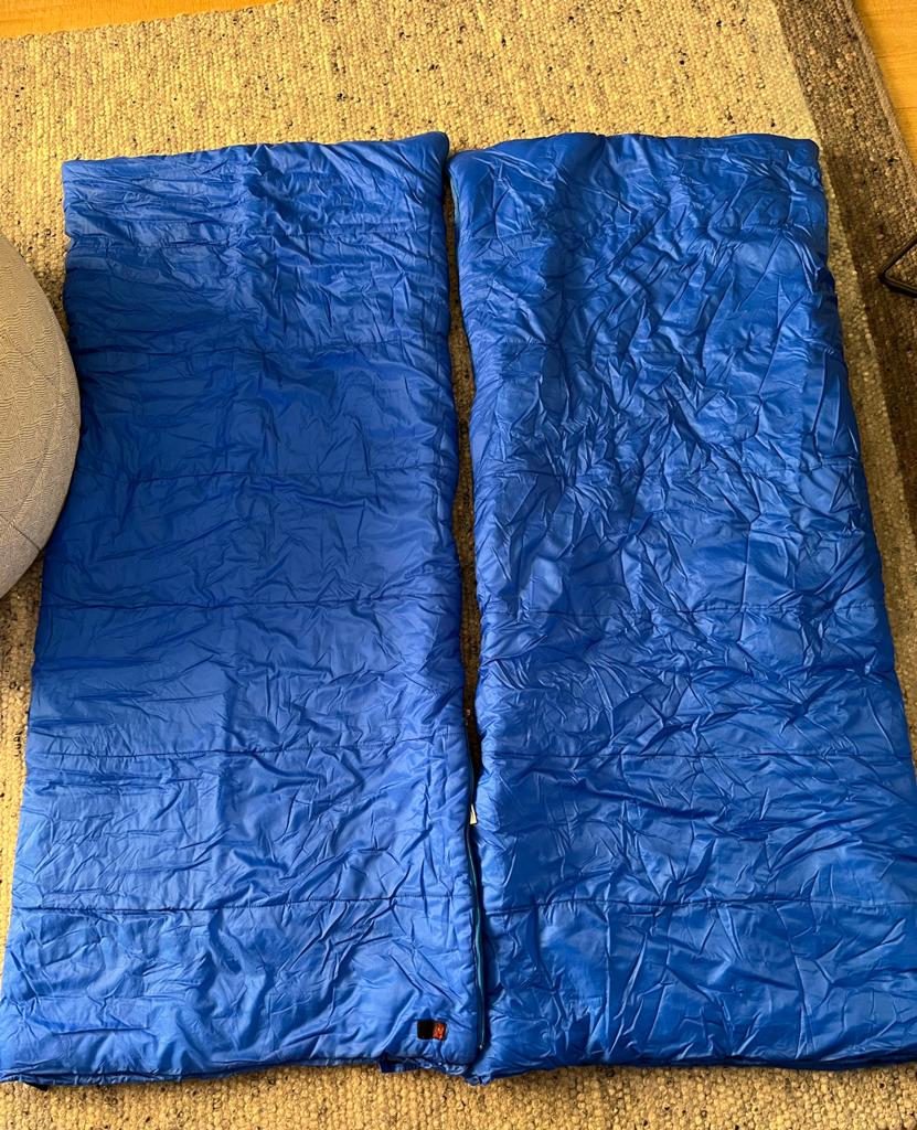 2x Lowland Pulsar Kids+Liner slaapzakken, Ophalen of Verzenden, Zo goed als nieuw