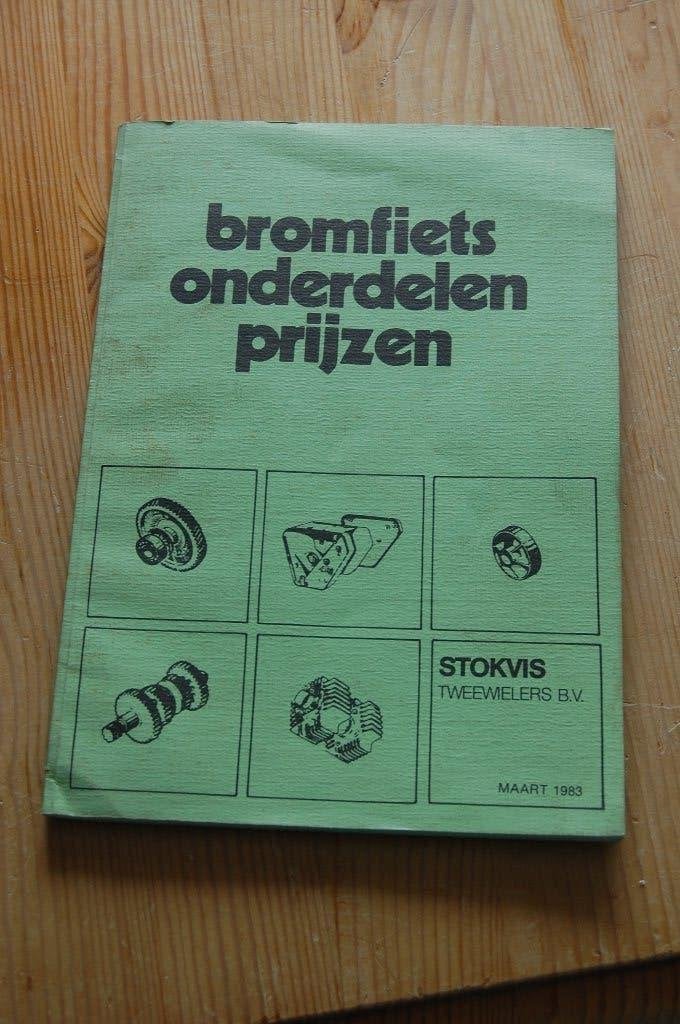 Stokvis boekje Puch Maxi onderdelen en prijzen maart 1983, Ophalen of Verzenden