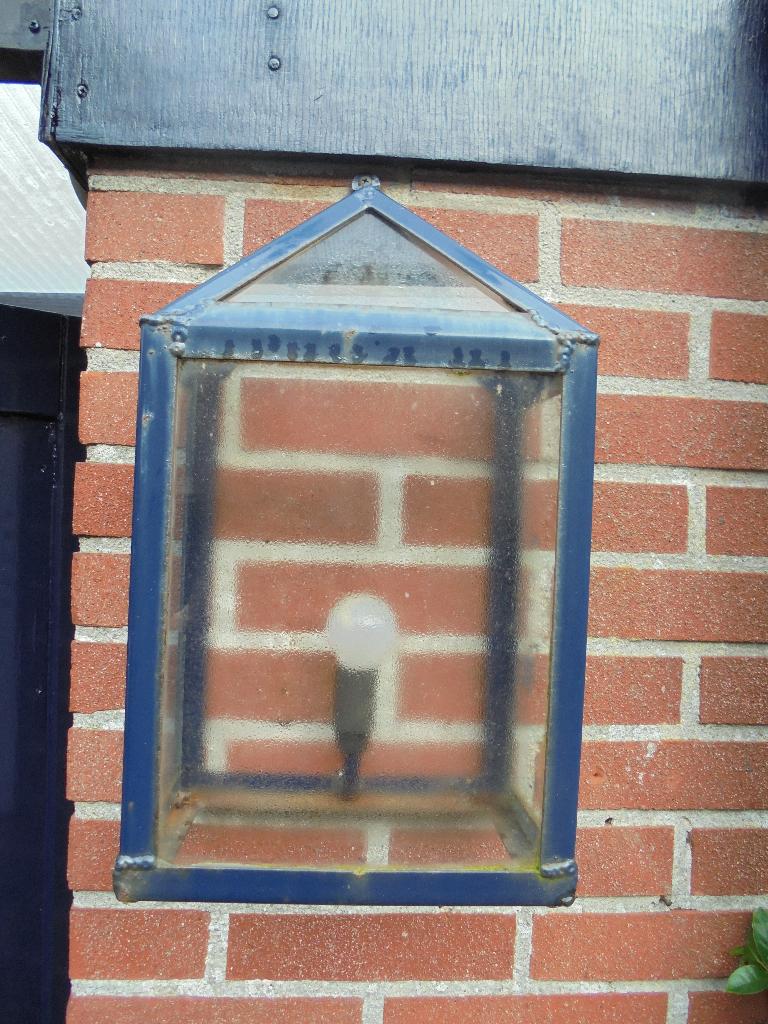 Buitenlamp, Tuin en Terras, Gebruikt, Wandlamp, Ophalen of Verzenden, Netvoeding