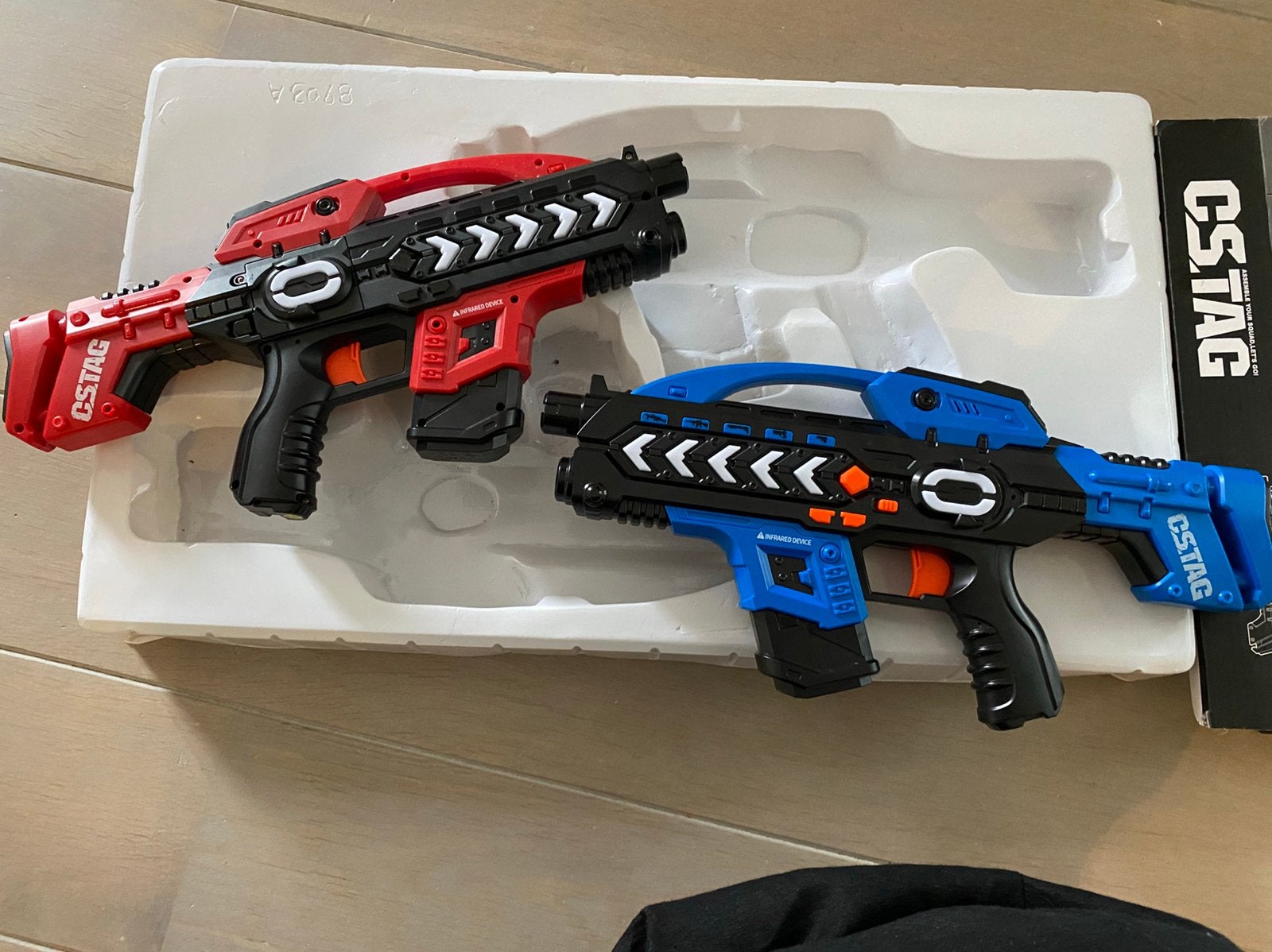 Lasergame, Ophalen, Zo goed als nieuw
