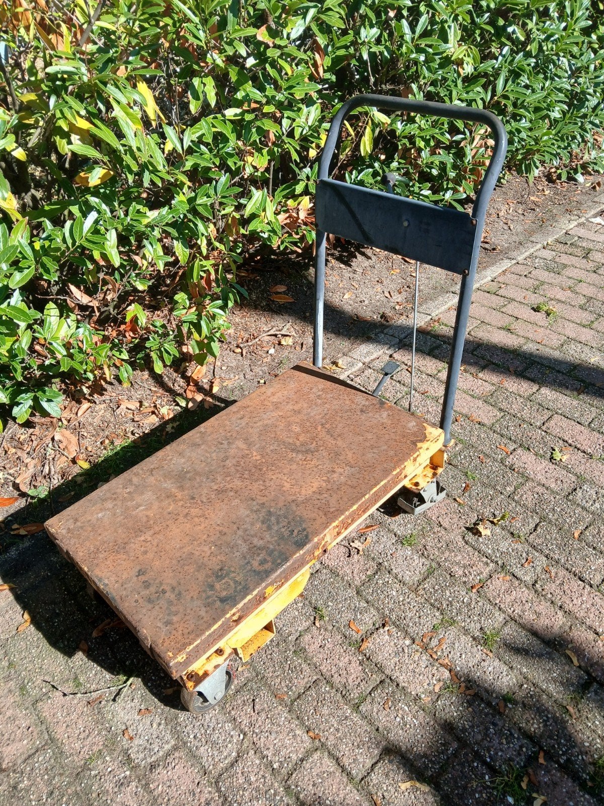 Heftafel 300kg - Robuuste Mobiele Schaarheftafel, Ophalen